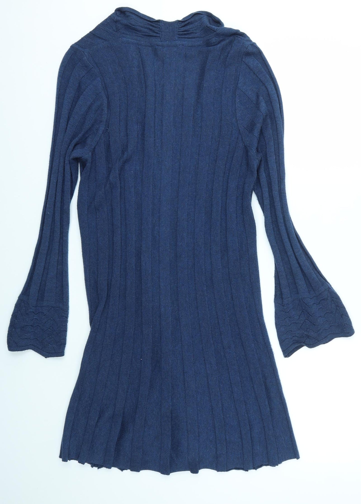 Per Una Womens Blue   Cardigan Jumper Size 14