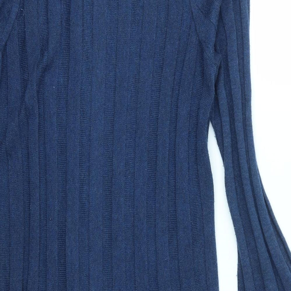 Per Una Womens Blue   Cardigan Jumper Size 14
