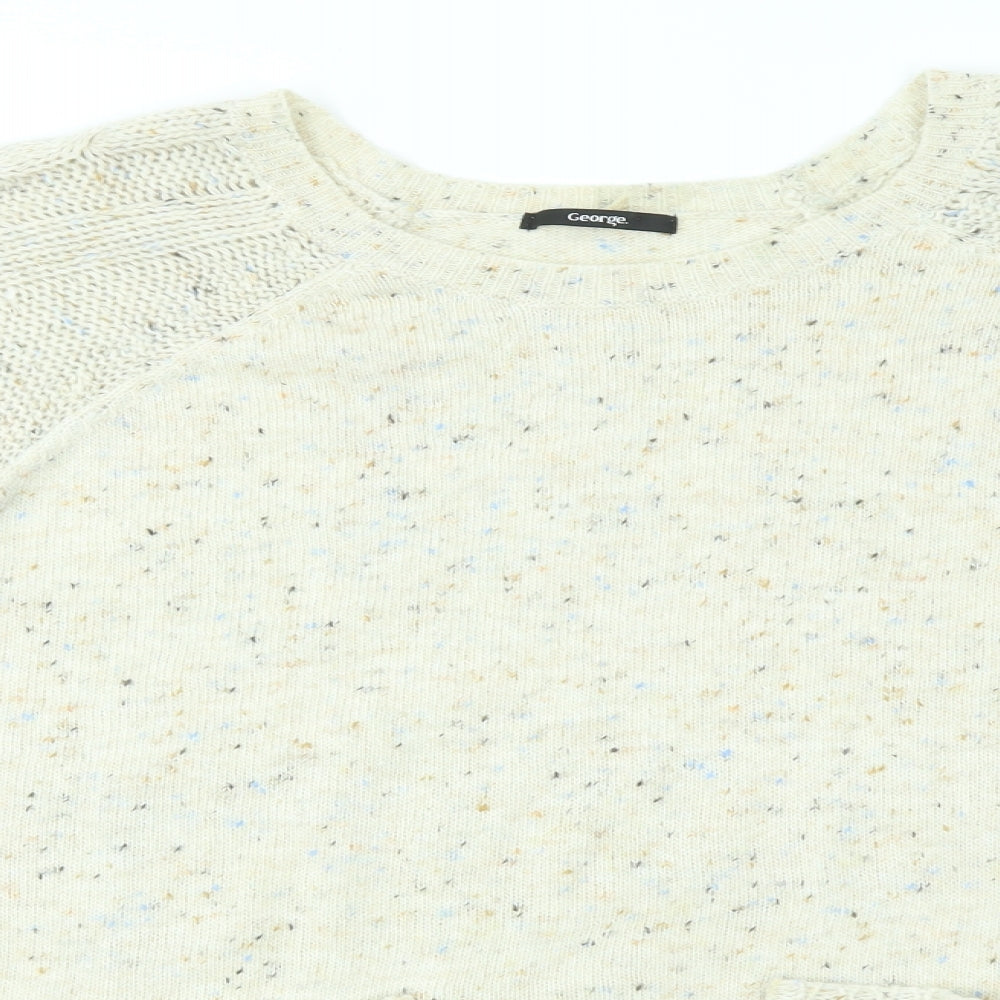 George Womens Multicoloured   Pullover Jumper Size 22