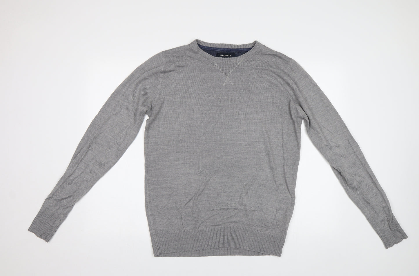 Industrialize Mens Grey   Pullover Jumper Size M