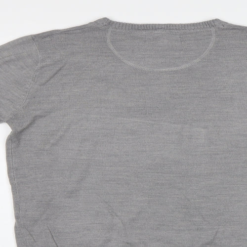 Industrialize Mens Grey   Pullover Jumper Size M