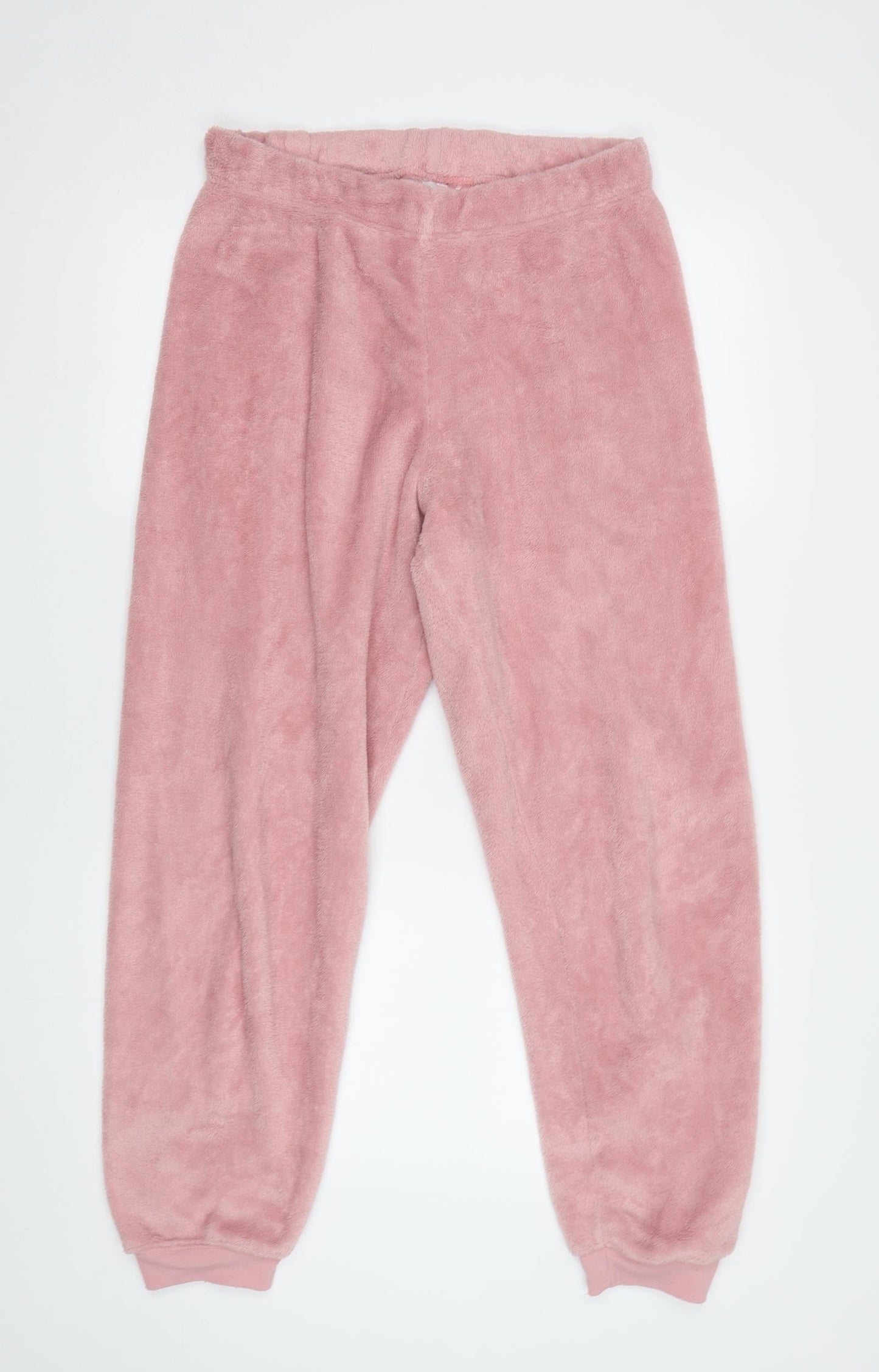 Primark Womens Pink  Fleece  Pyjama Pants Size M