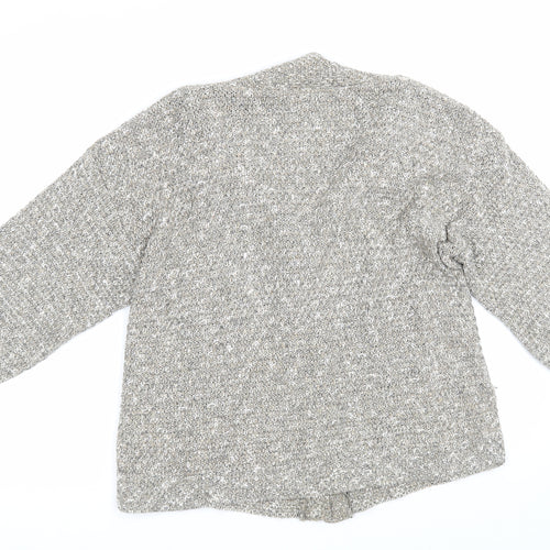 Express Womens Grey   Cardigan Jumper Size M