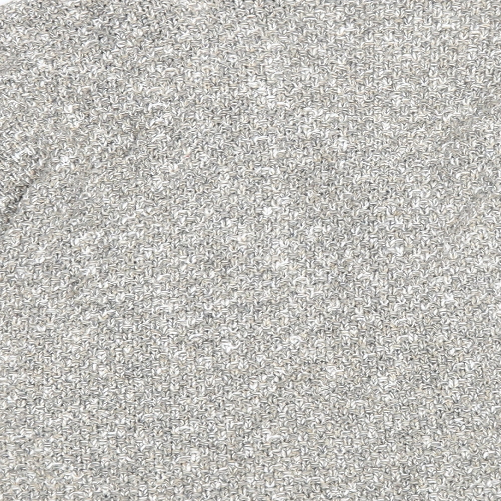 Express Womens Grey   Cardigan Jumper Size M