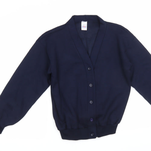 JMJ Boys Blue   Cardigan Jumper Size 11-12 Years