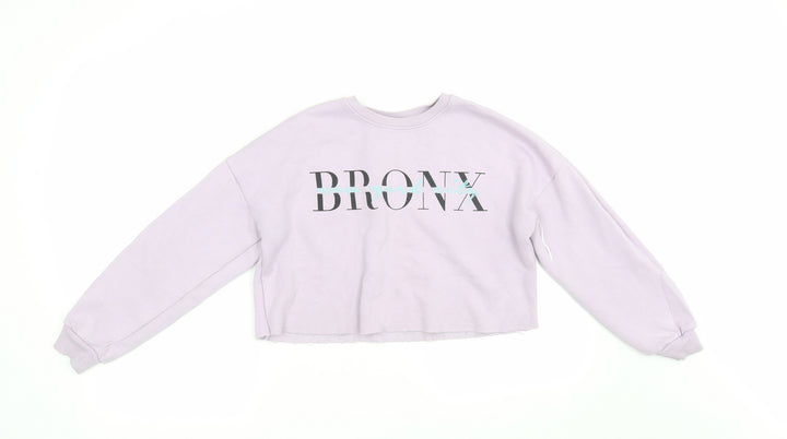 New Look Girls Purple   Pullover Sweatshirt Size 12 Years  - Bronx