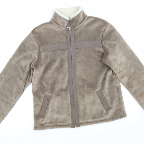 NEXT Womens Brown   Jacket Coatigan Size 14
