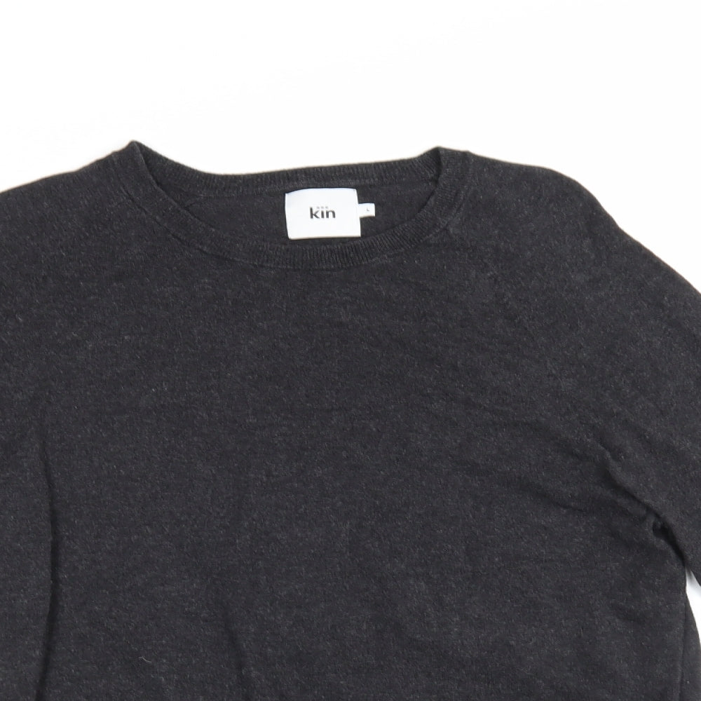 Kin Mens Grey   Pullover Jumper Size L