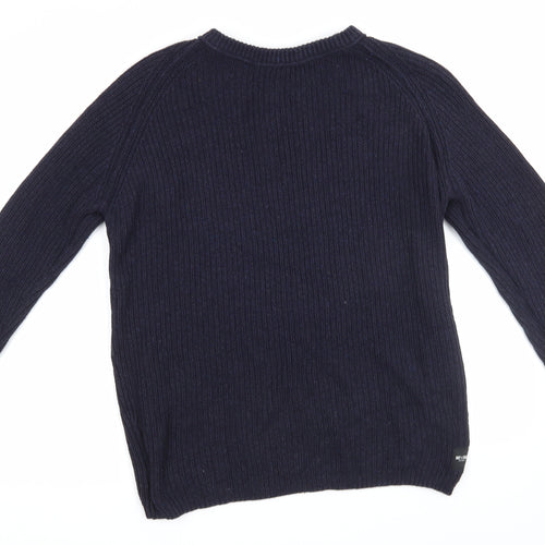 ONLY & SONS Mens Blue   Pullover Jumper Size M