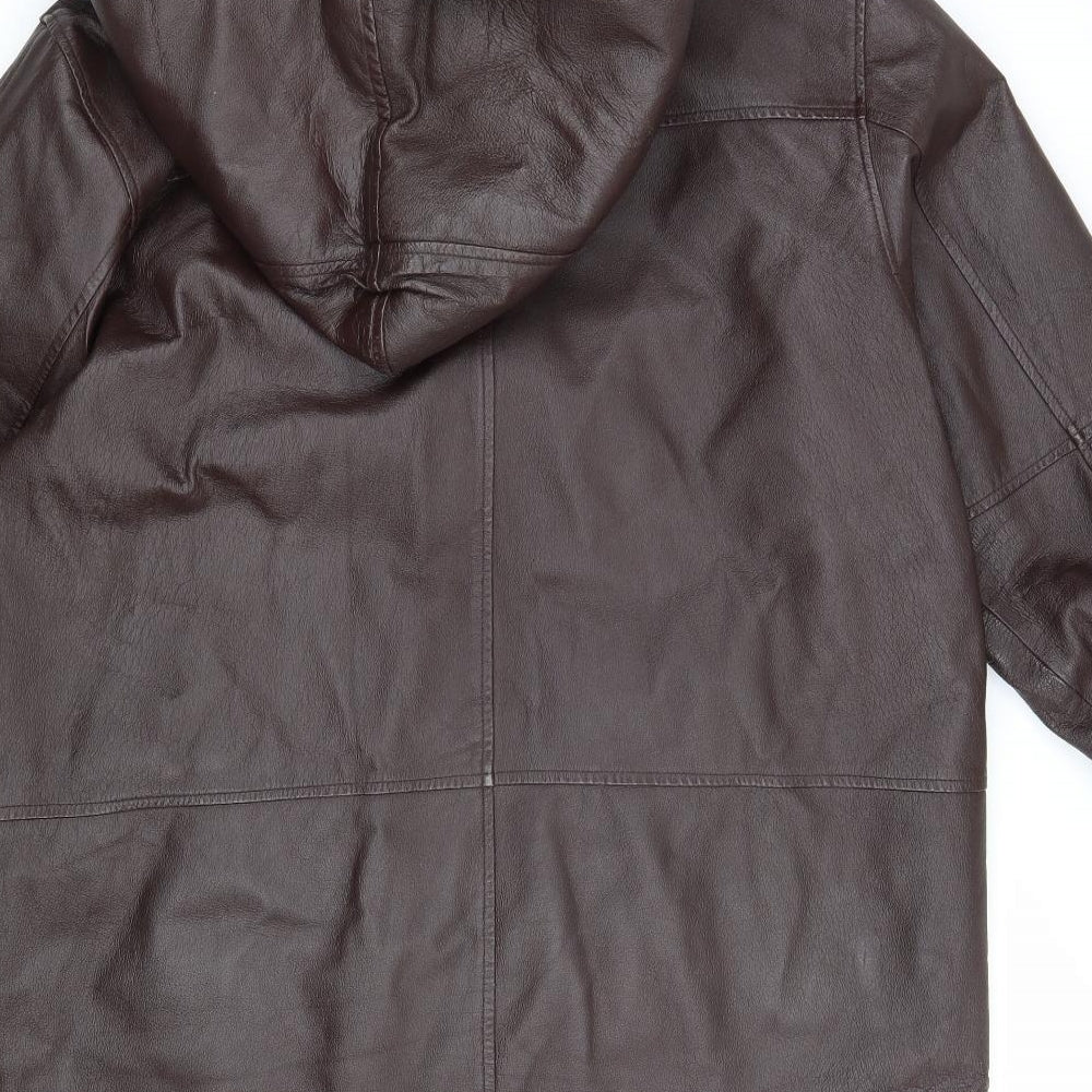 Modern Classics Womens Brown   Overcoat Coat Size L
