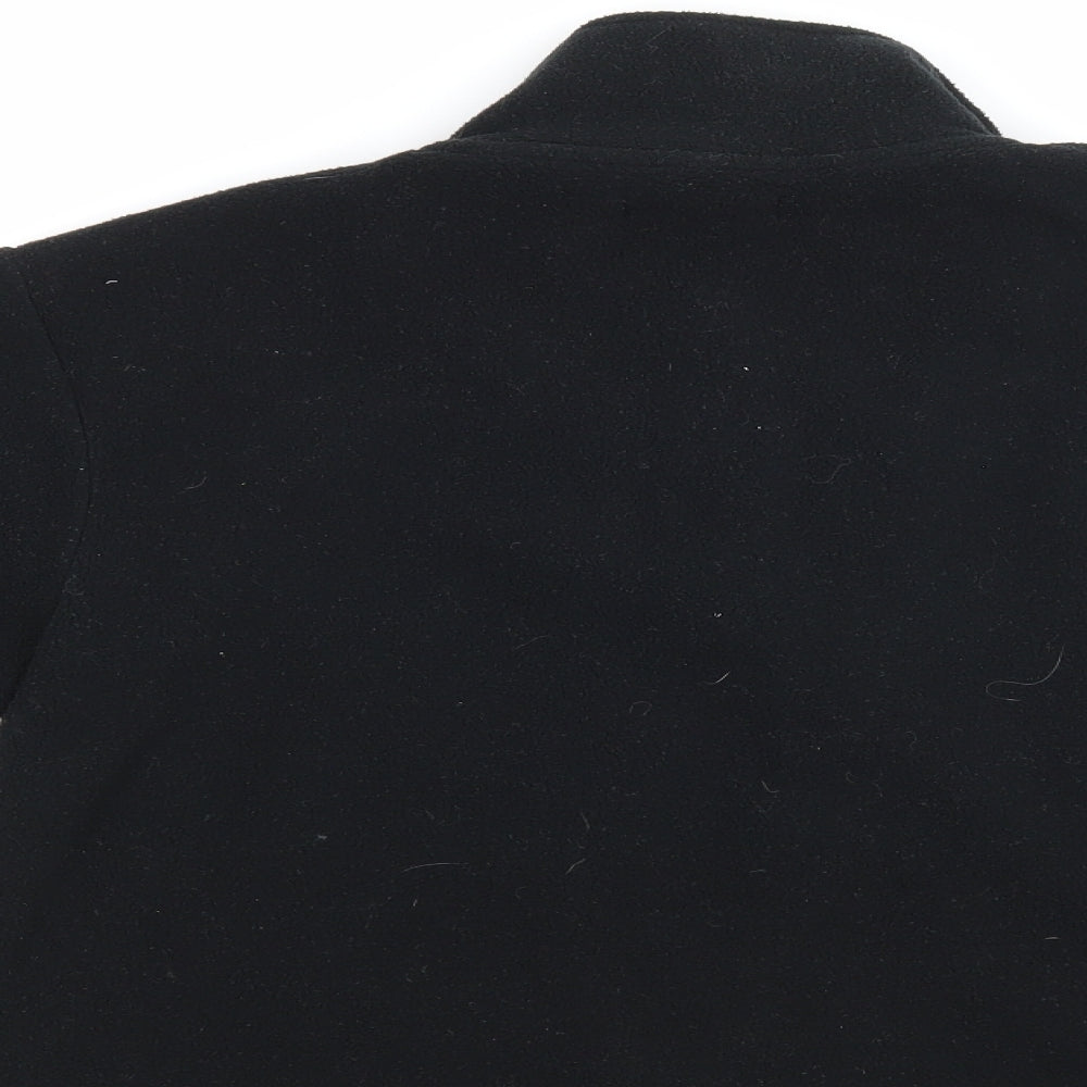 Active Womens Black   Pullover Sweatshirt Size 14