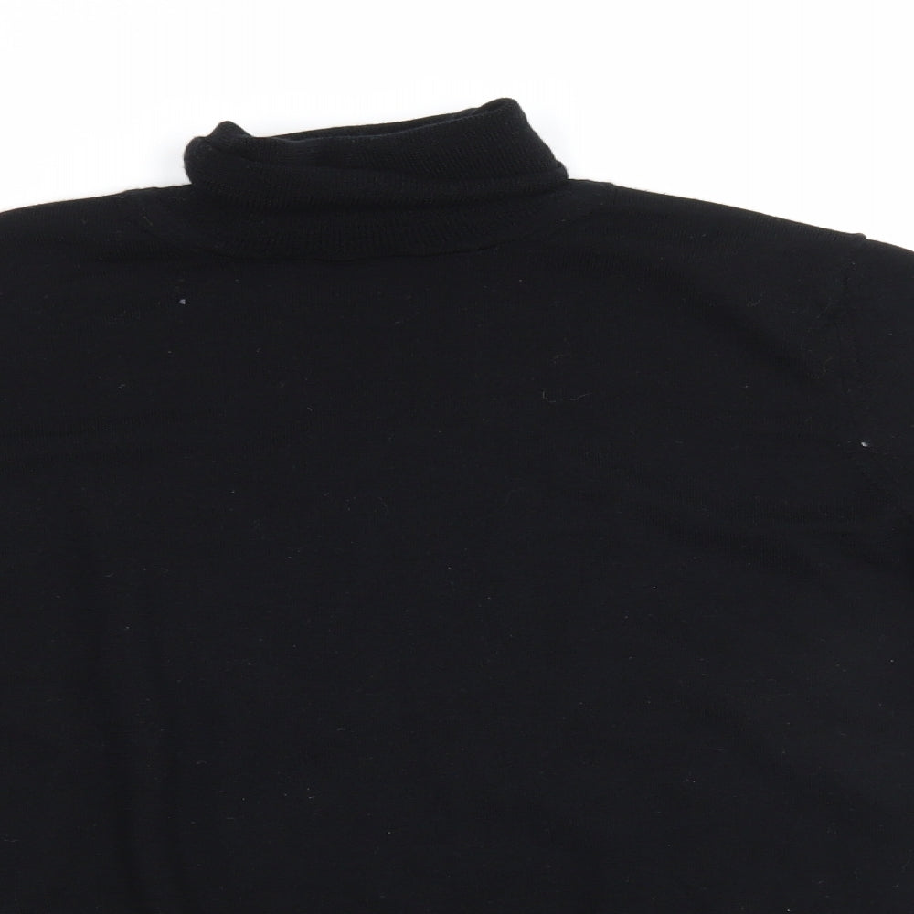 M&S Womens Black   Pullover Jumper Size 14