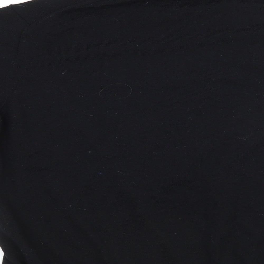 M&S Womens Black   Pullover Jumper Size 14