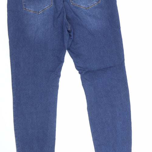 MatalN Womens Blue   Straight Jeans Size 12 L29 in