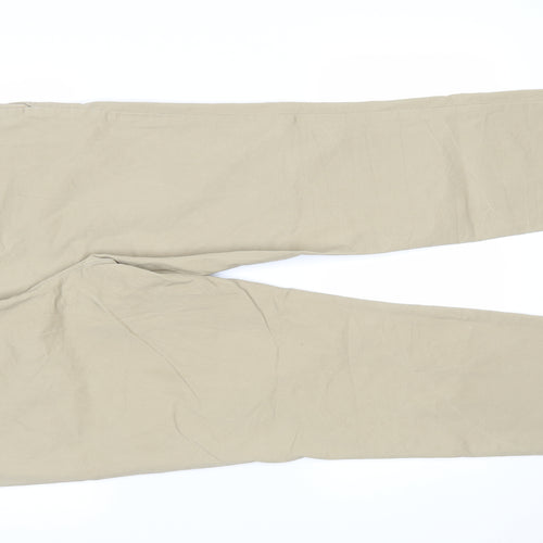 Burton Mens Beige   Chino Trousers Size 38 L30 in