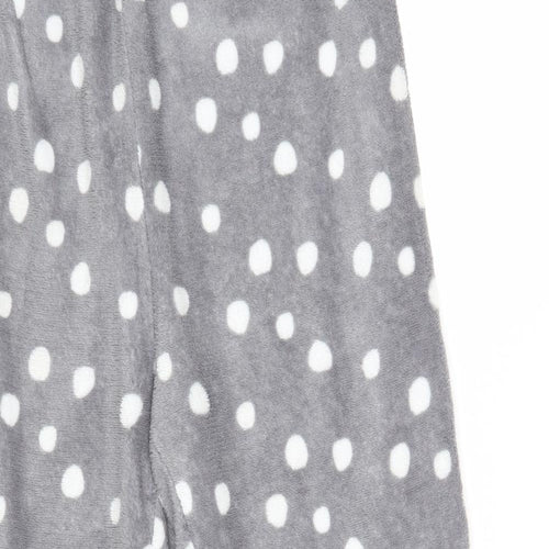 Pretty Secrets Womens Grey Polka Dot   Pyjama Pants Size 18