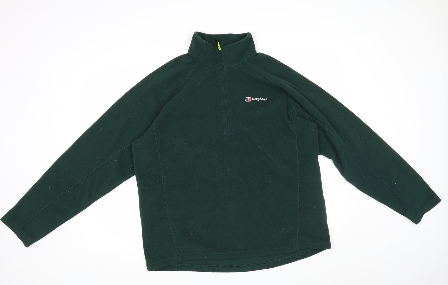 Berghaus Mens Green   Henley Hoodie Size XL