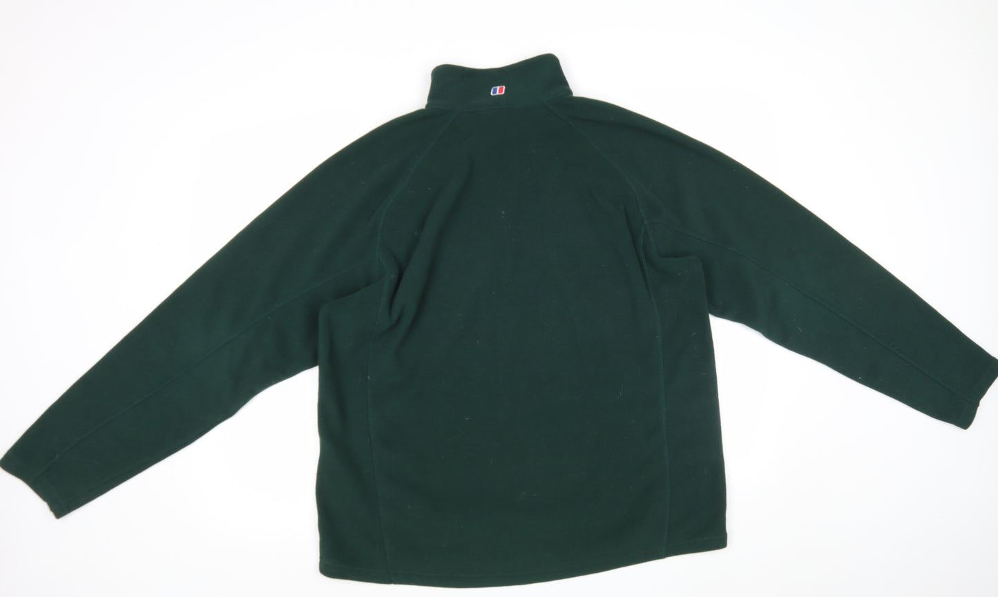 Berghaus Mens Green   Henley Hoodie Size XL