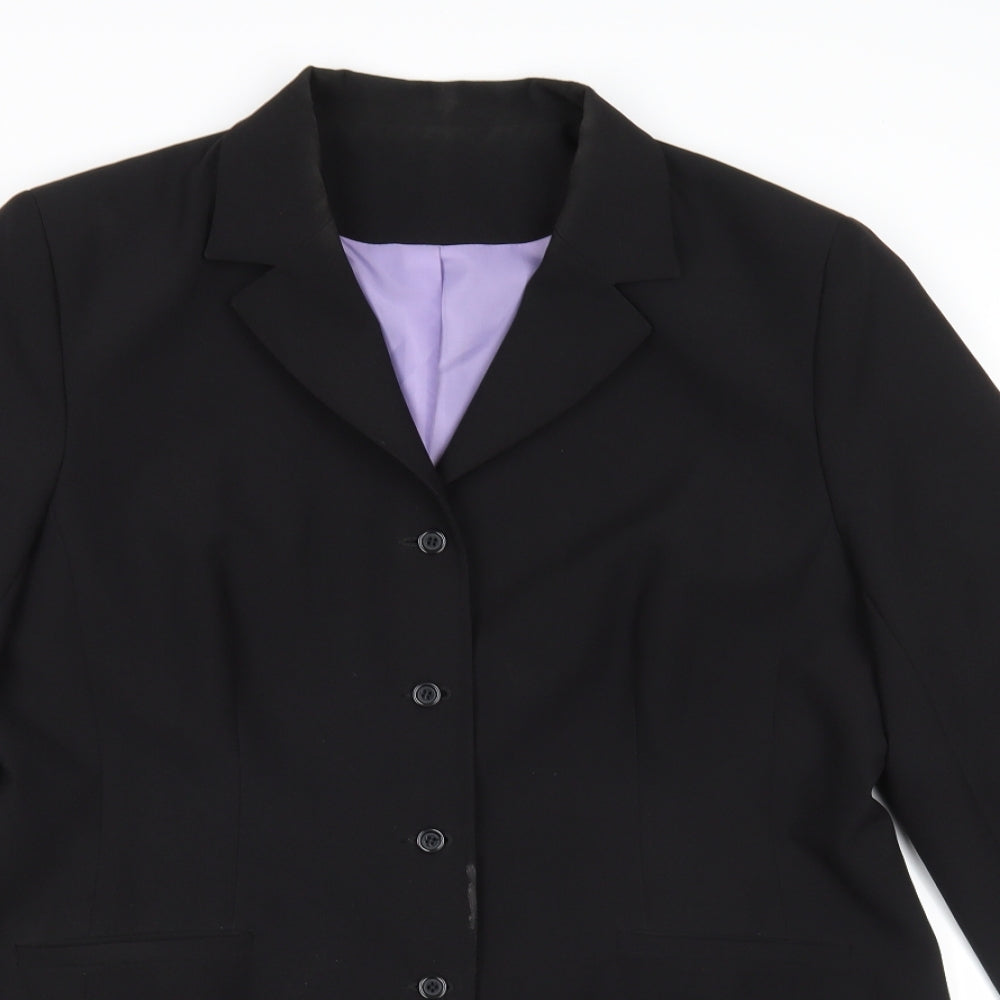 NL Collection Womens Black   Jacket Blazer Size 18