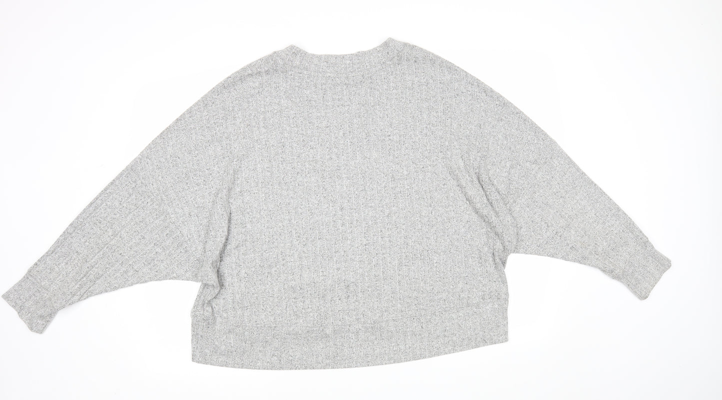 M&S Womens Grey   Pullover Jumper Size 18