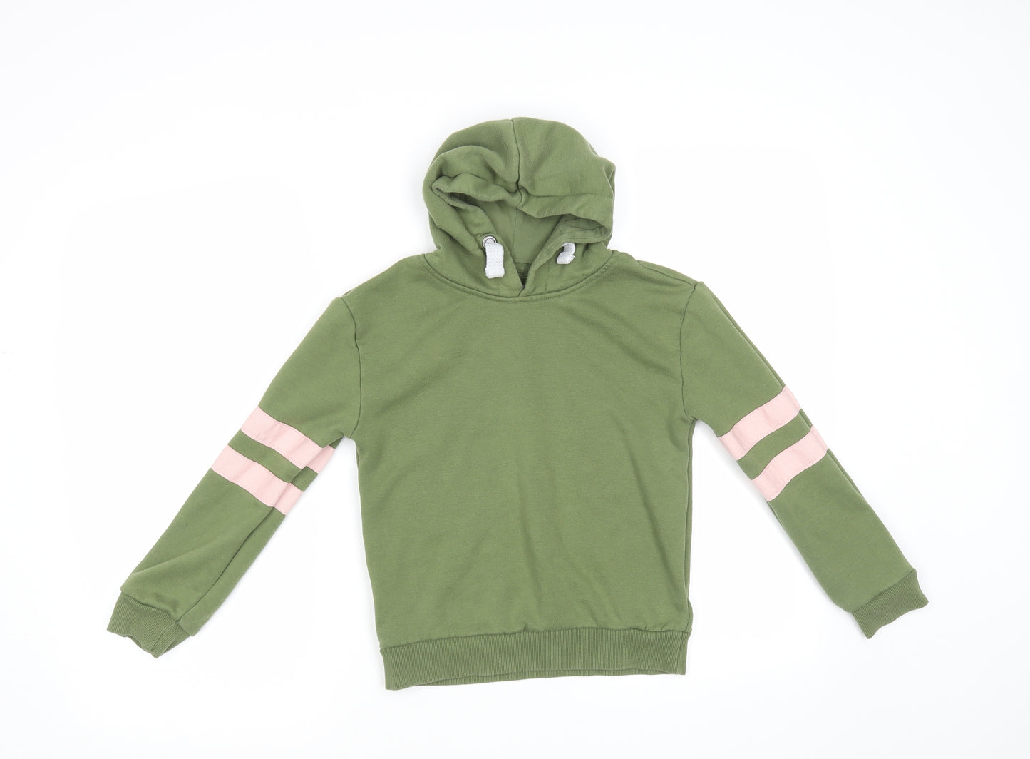 Primark Boys Green   Pullover Hoodie Size 8-9 Years