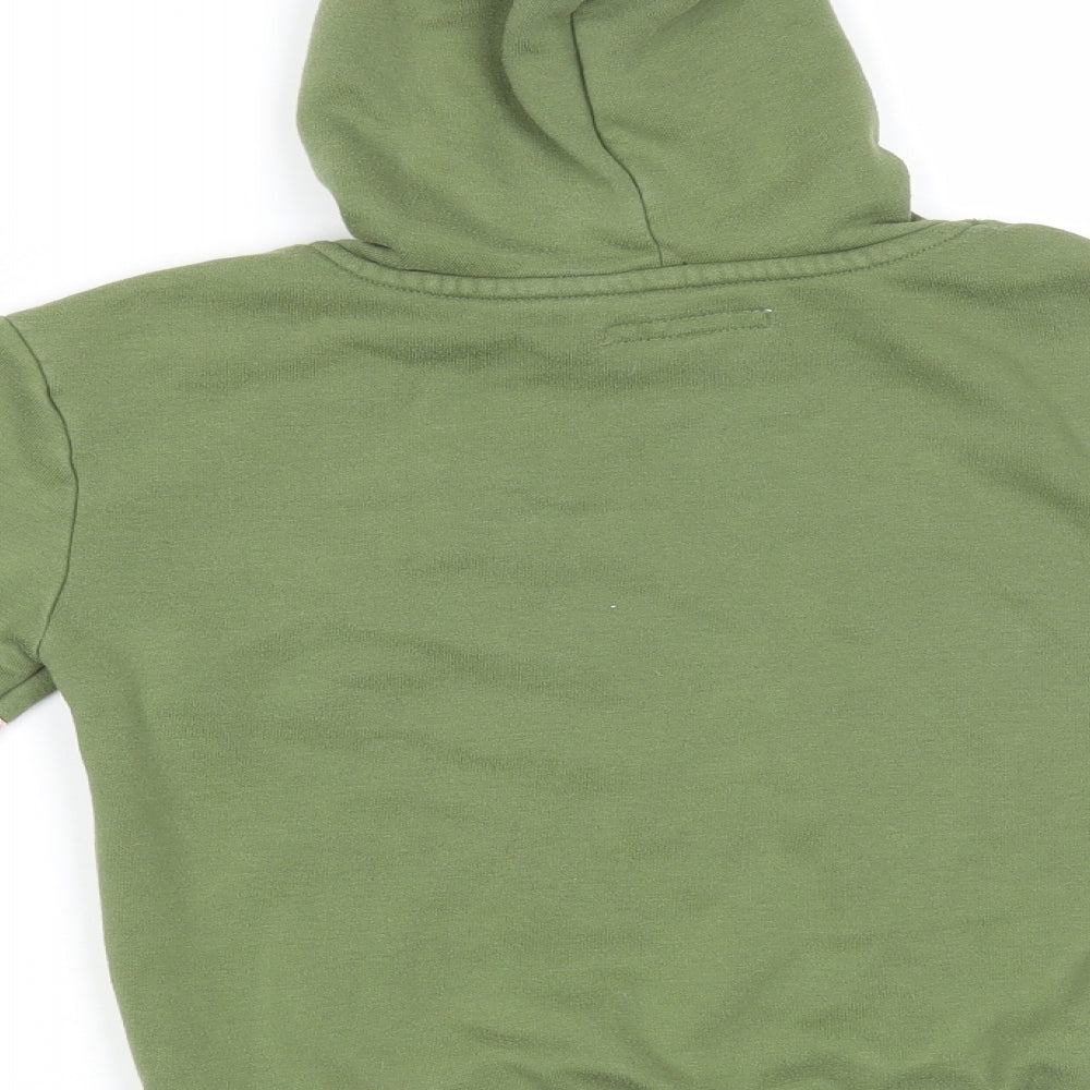 Primark Boys Green   Pullover Hoodie Size 8-9 Years