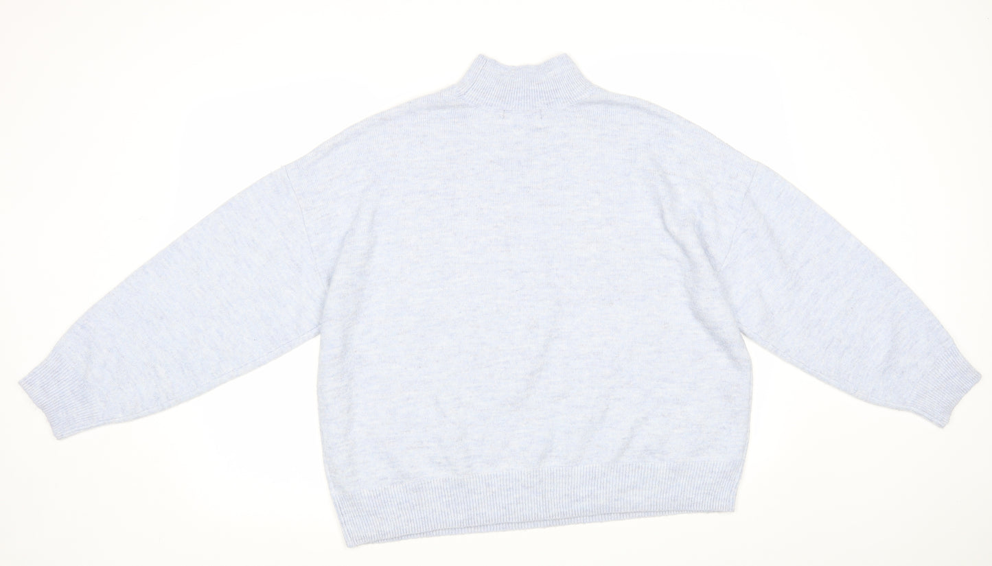 F&F Womens Blue   Pullover Jumper Size 14