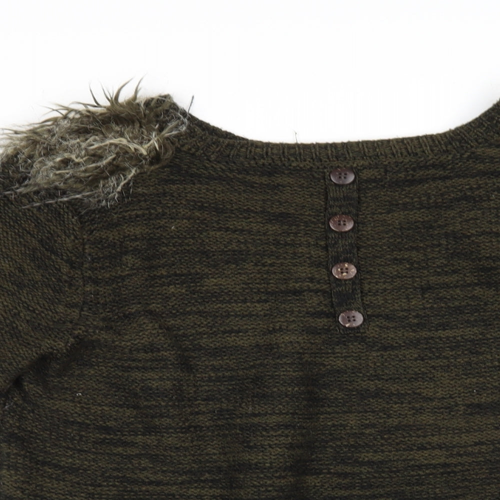 George Womens Green   Pullover Jumper Size 20