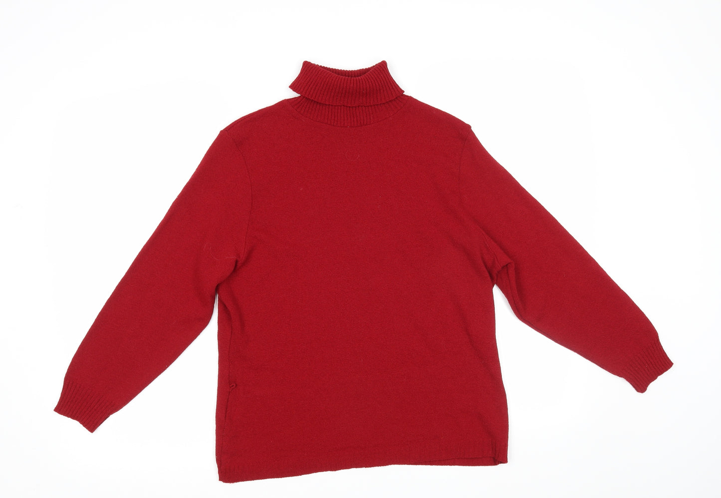George Womens Red   Pullover Jumper Size 18