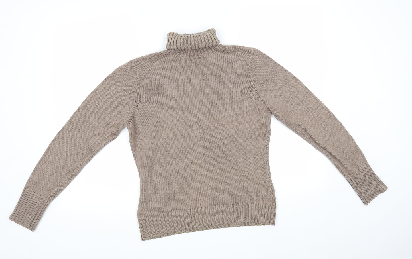 M&S Womens Beige   Pullover Jumper Size 10