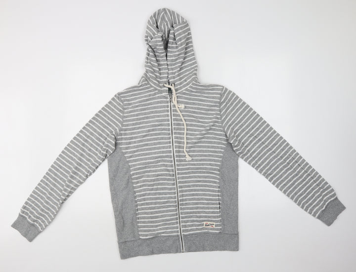 Roots Womens Multicoloured Striped  Full Zip Hoodie