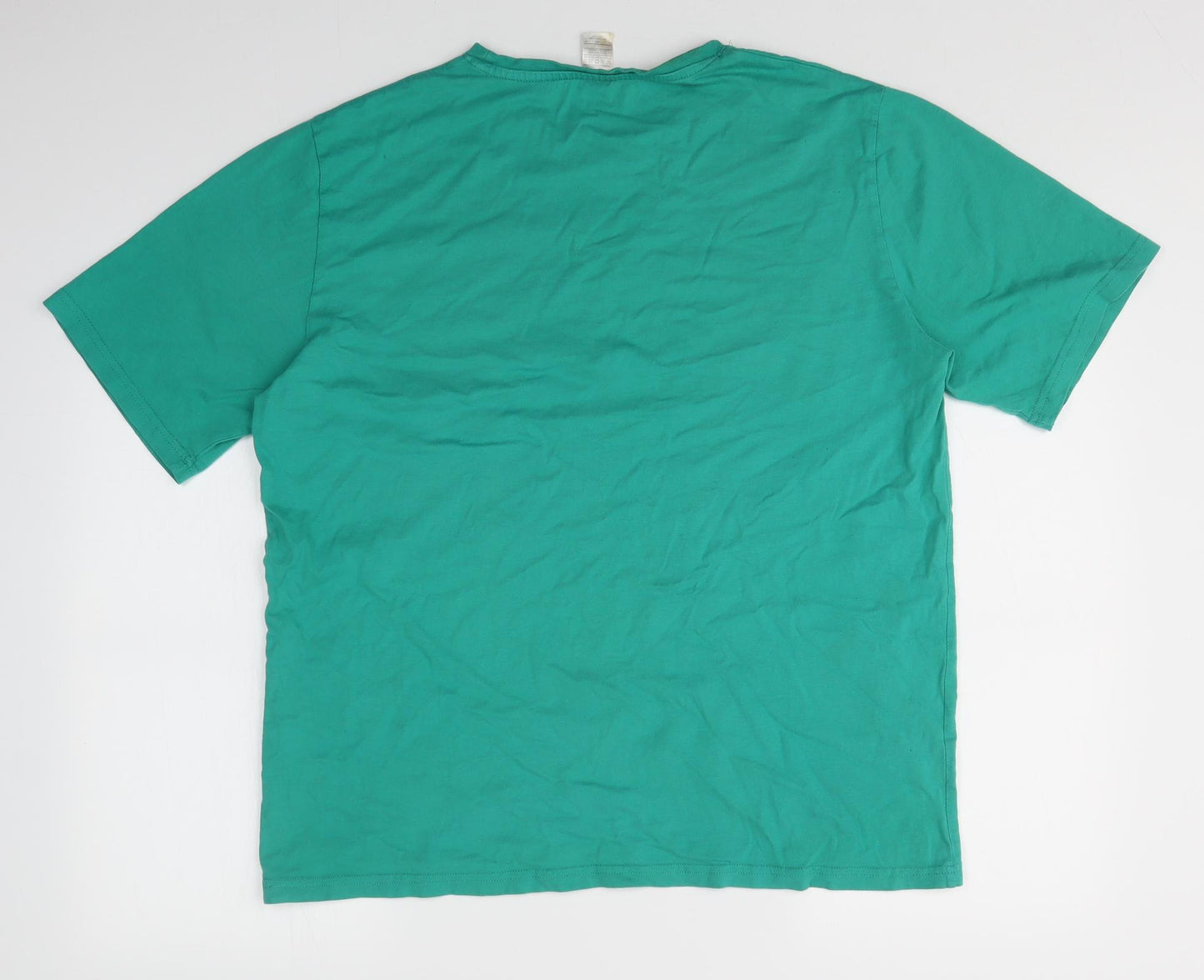 Avenue Mens Green    T-Shirt Size L