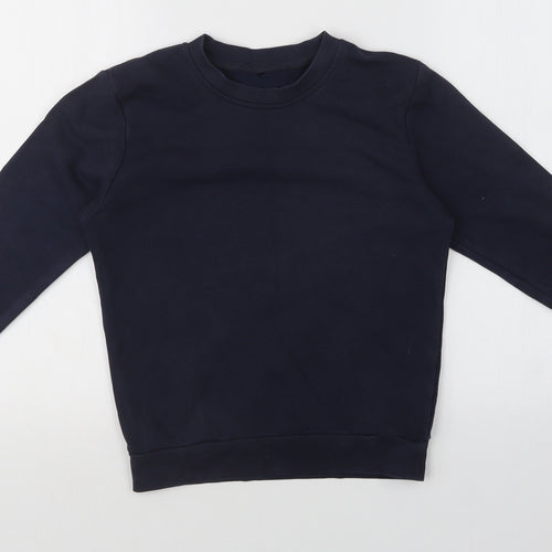 George Boys Blue   Pullover Sweatshirt Size 7-8 Years