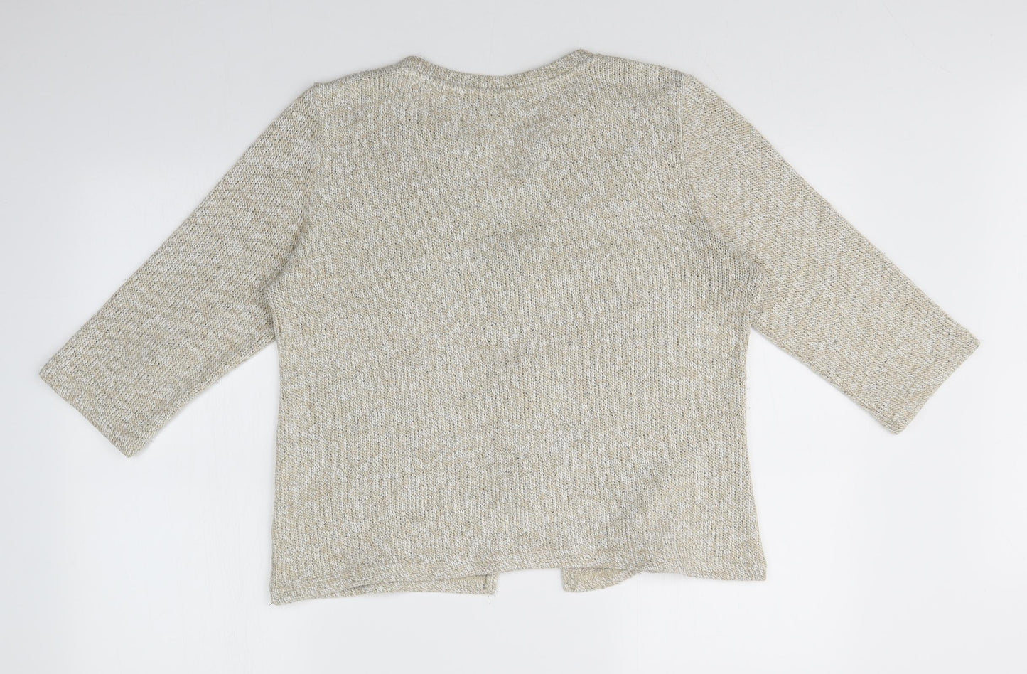 Per Una Womens Beige   Cardigan Jumper Size L