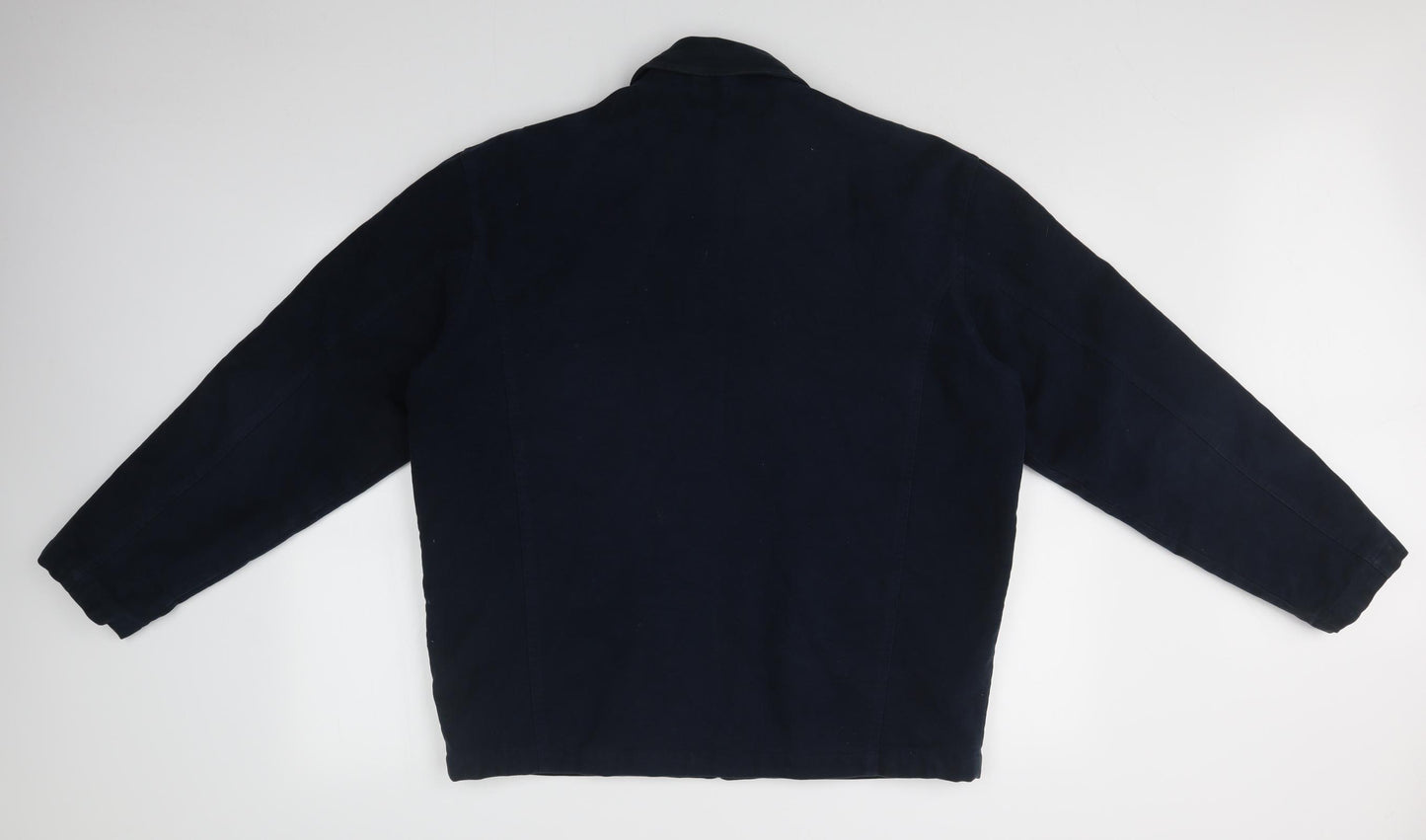 NICO Mens Blue  Velvet Overcoat Coat Size M