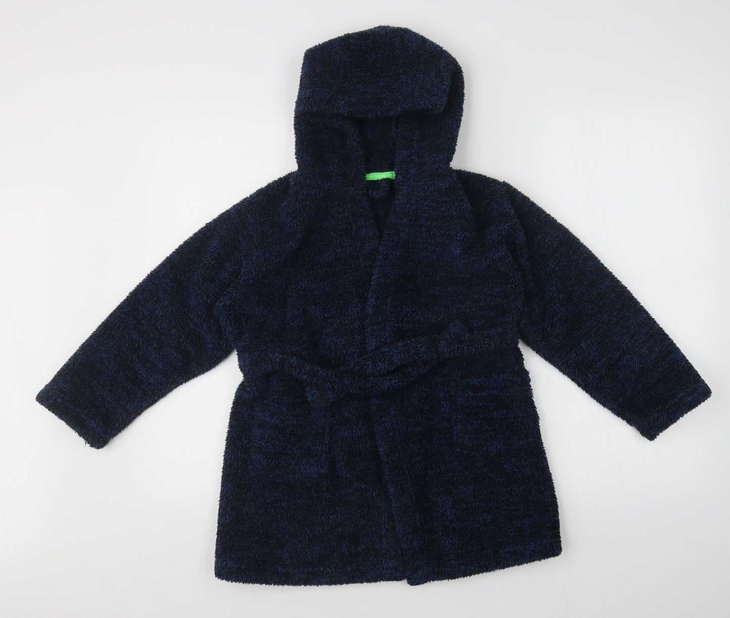 Matalan Boys Blue Solid   Robe Size 8 Years