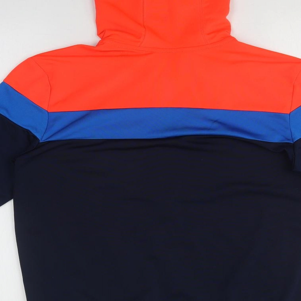 adidas Boys Multicoloured Striped  Full Zip Hoodie Size 13-14 Years