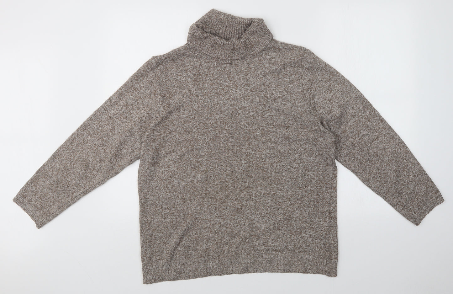 Classic Mens Brown   Pullover Jumper Size L