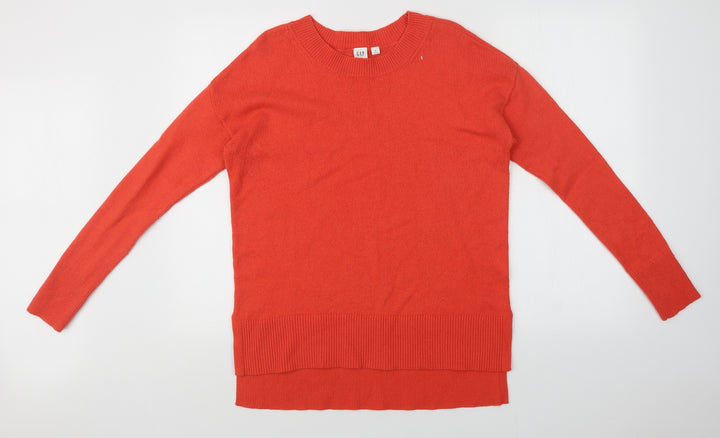 Gap Womens Orange   Pullover Jumper Size M