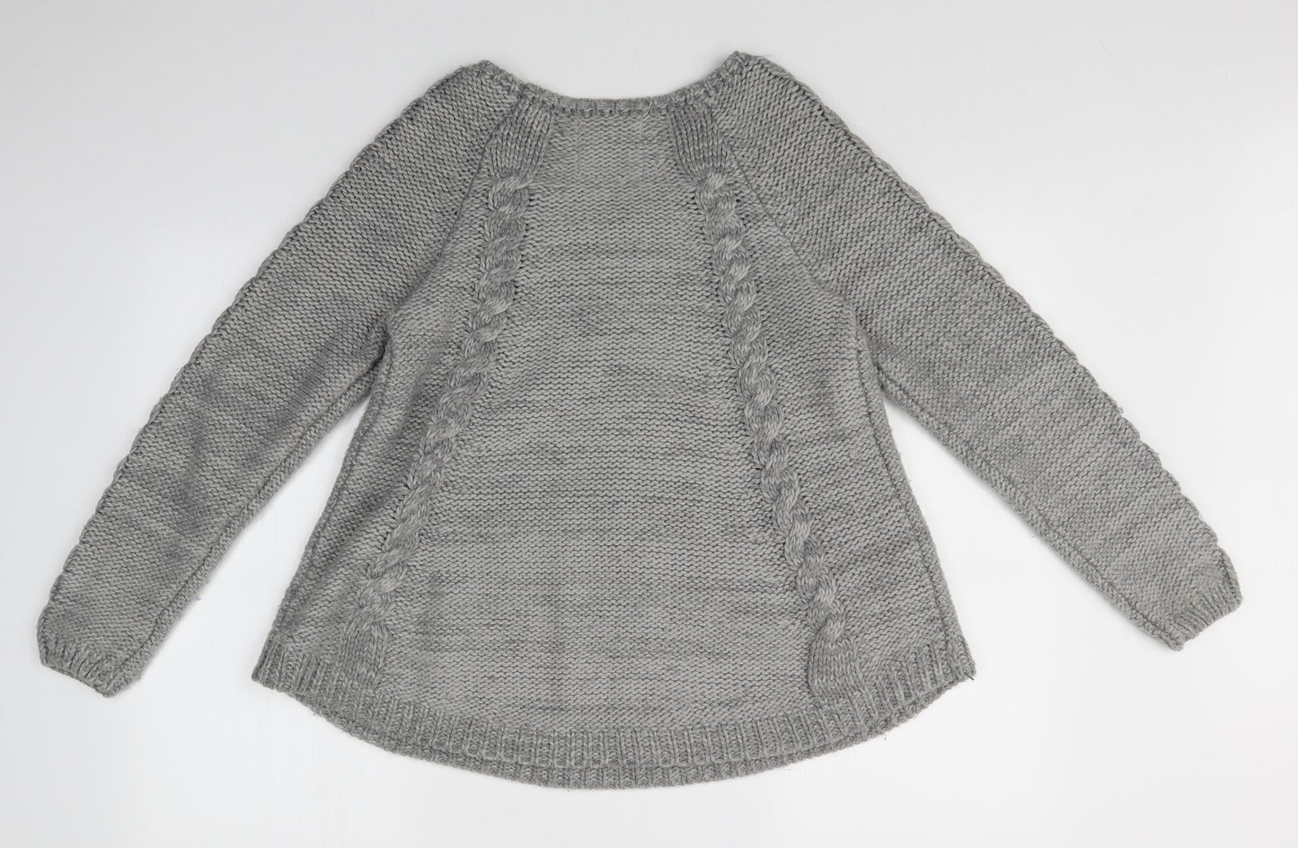 Papaya Womens Grey   Pullover Jumper Size 8