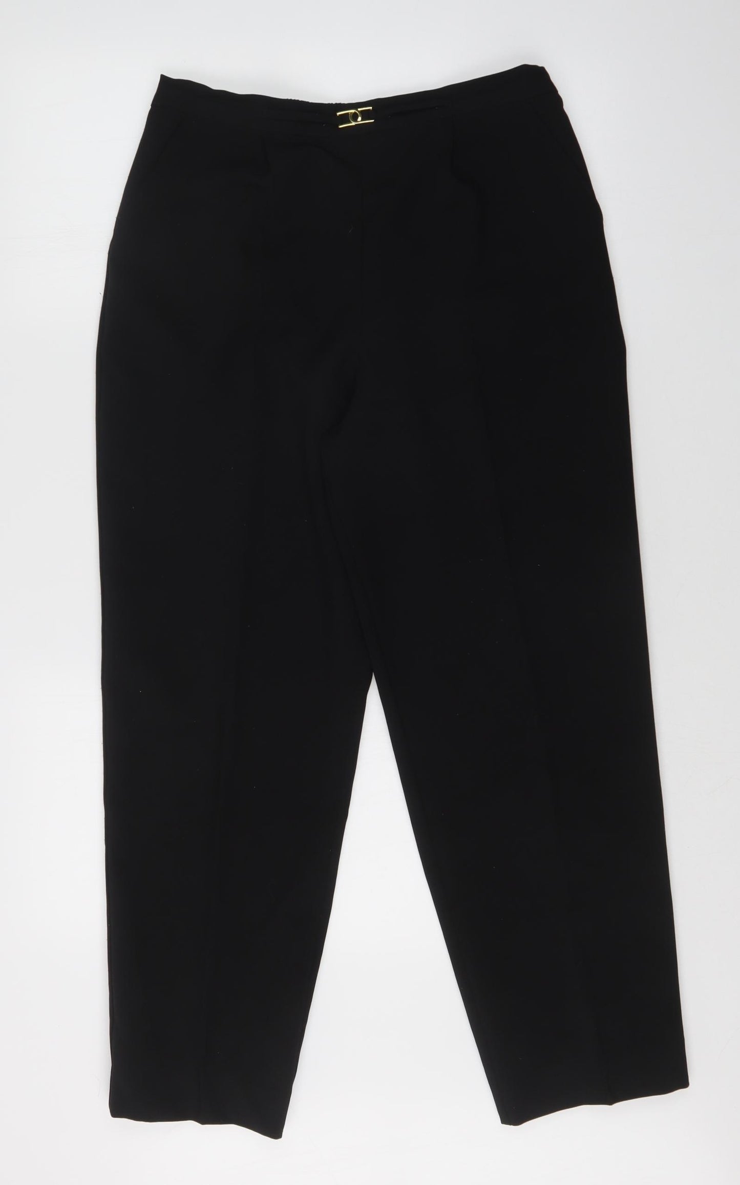 Classic Womens Black   Dress Pants Trousers Size 14 L26 in