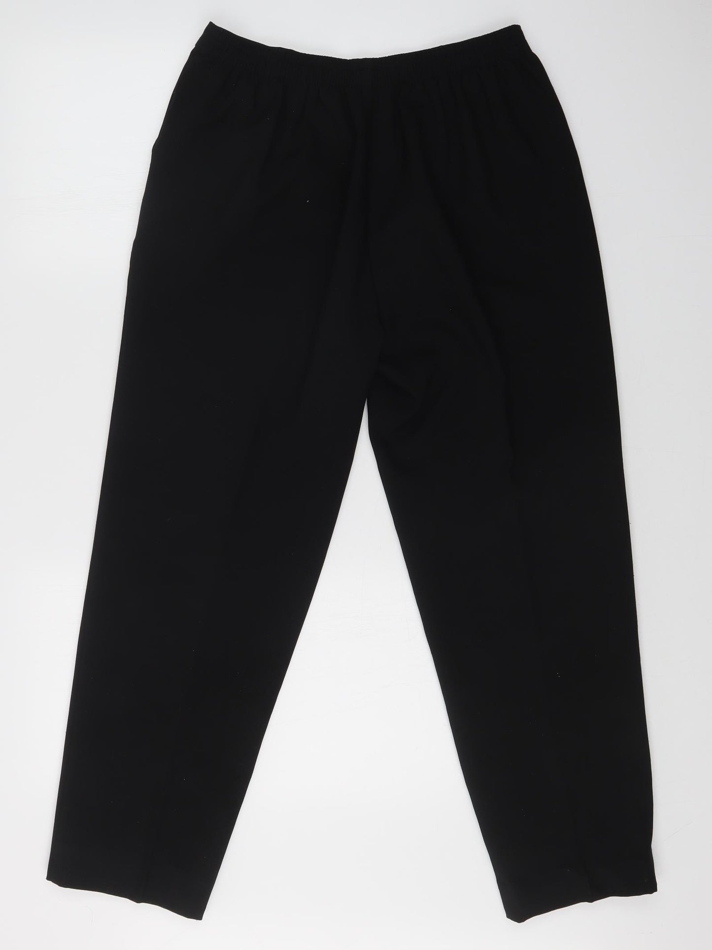Classic Womens Black   Dress Pants Trousers Size 14 L26 in