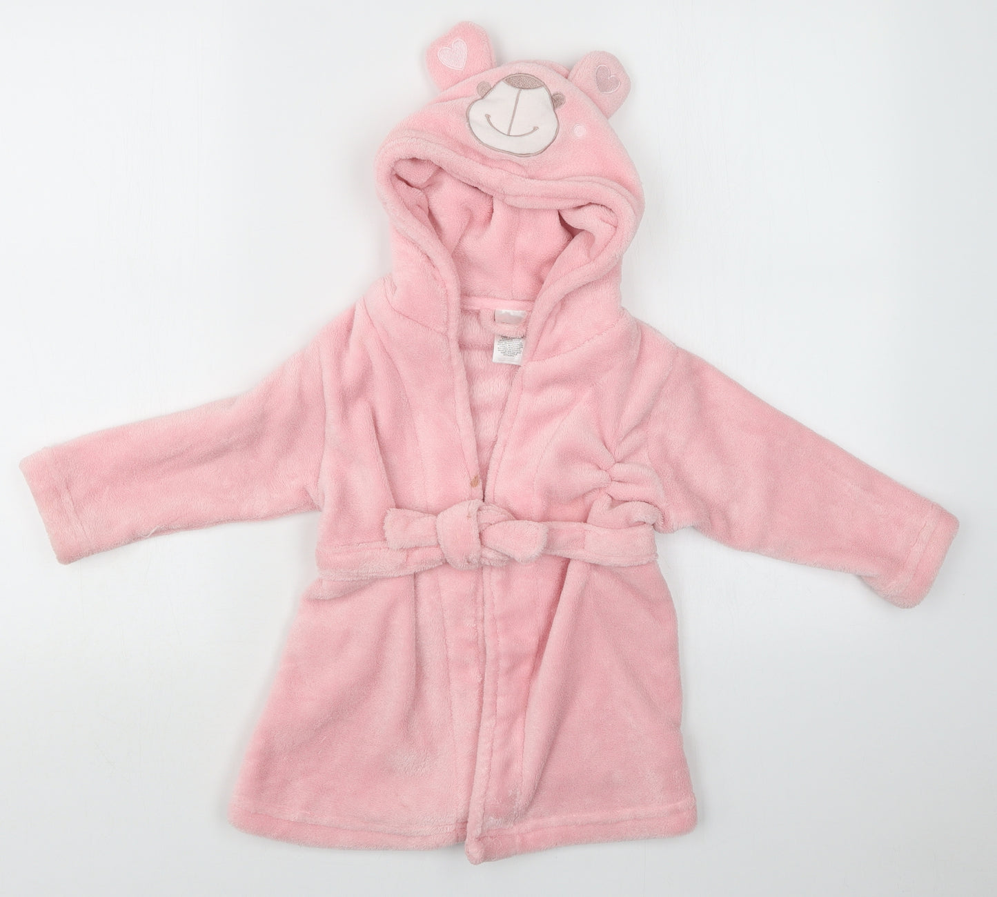 Avon Girls Pink  Fleece  Gown Size 3-4 Years