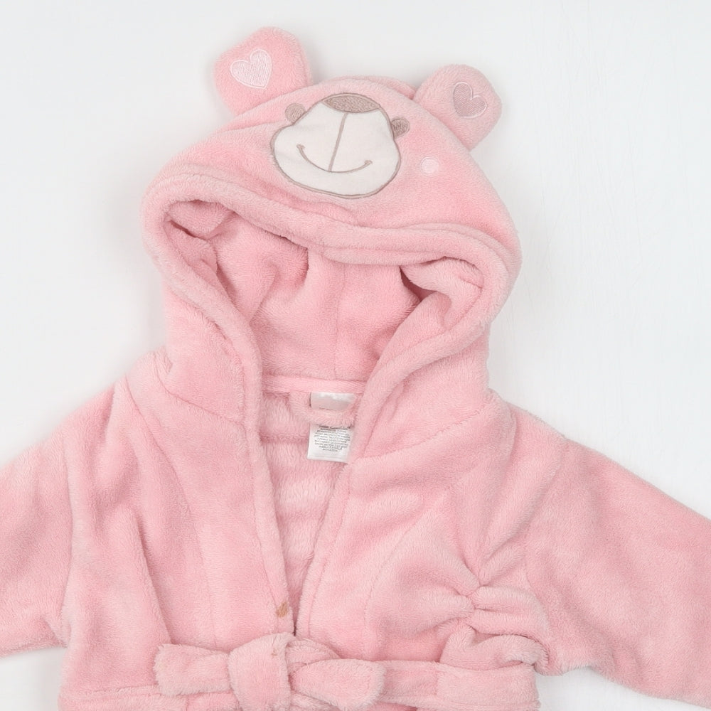 Avon Girls Pink  Fleece  Gown Size 3-4 Years