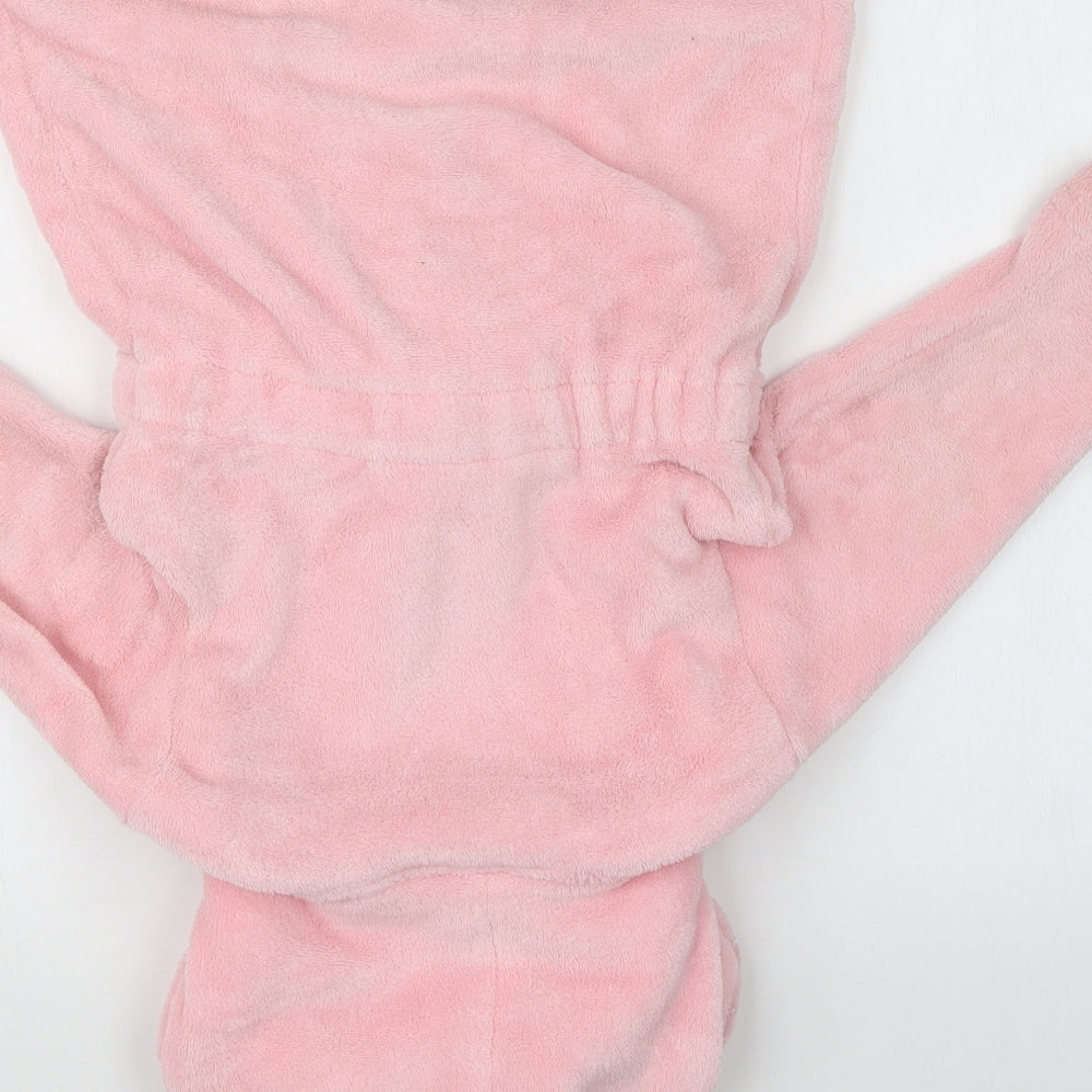 Avon Girls Pink  Fleece  Gown Size 3-4 Years
