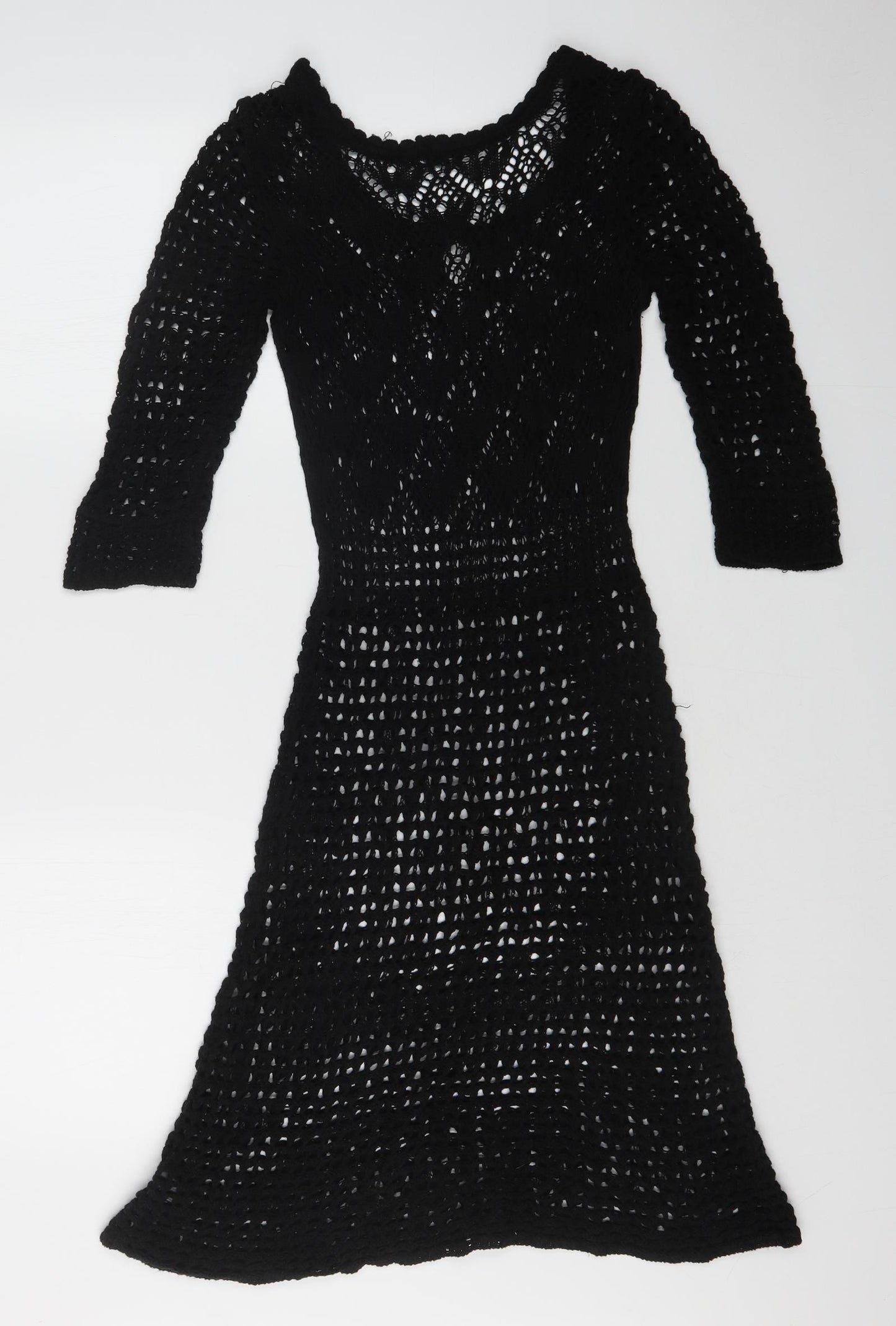 Debenhams Womens Black   A-Line  Size 12