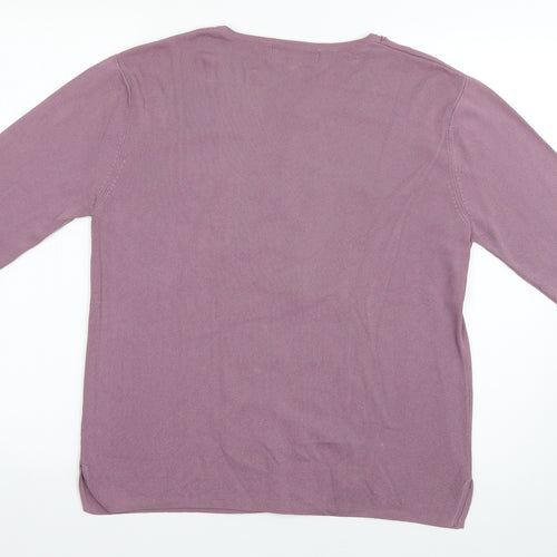 reflect collection Womens Grey   Cardigan Jumper Size L
