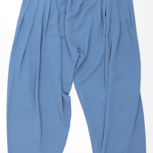 Preworn Womens Blue   Bloomer Trousers Size L L28 in