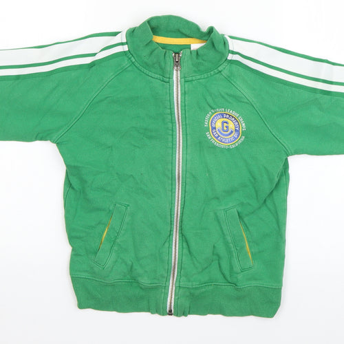 Gap Boys Green   Full Zip Jumper Size 5 Years