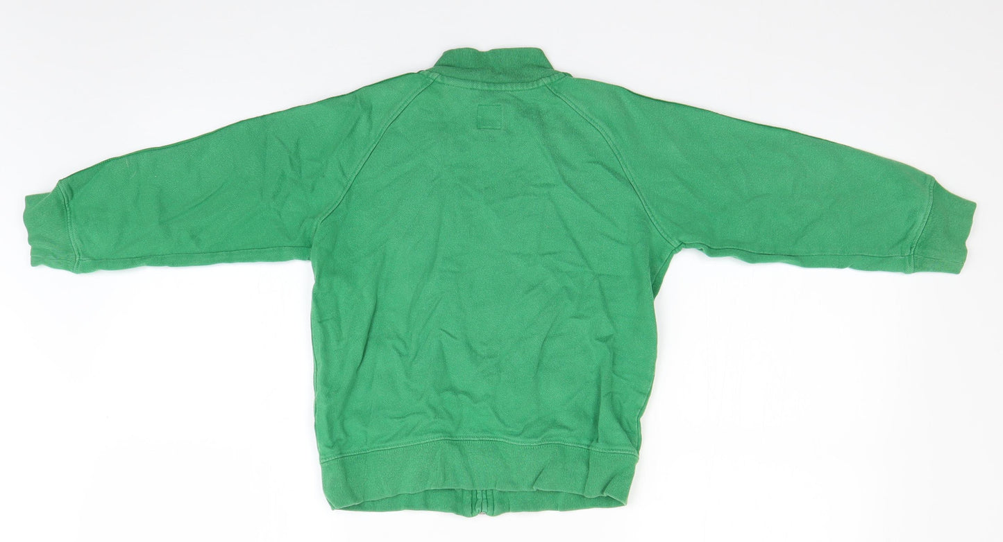 Gap Boys Green   Full Zip Jumper Size 5 Years